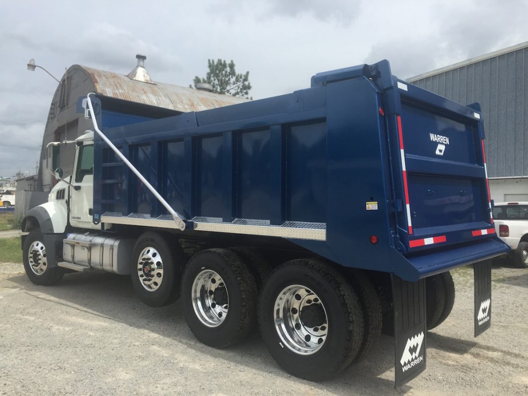 WXL16.5 Crossmemberless Dump Body for Shealy Truck Center