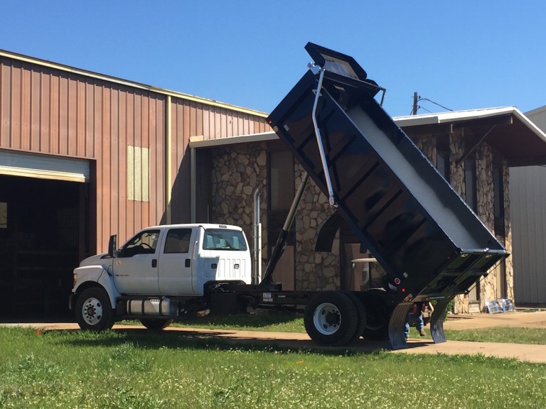 15 ft frameless dump body