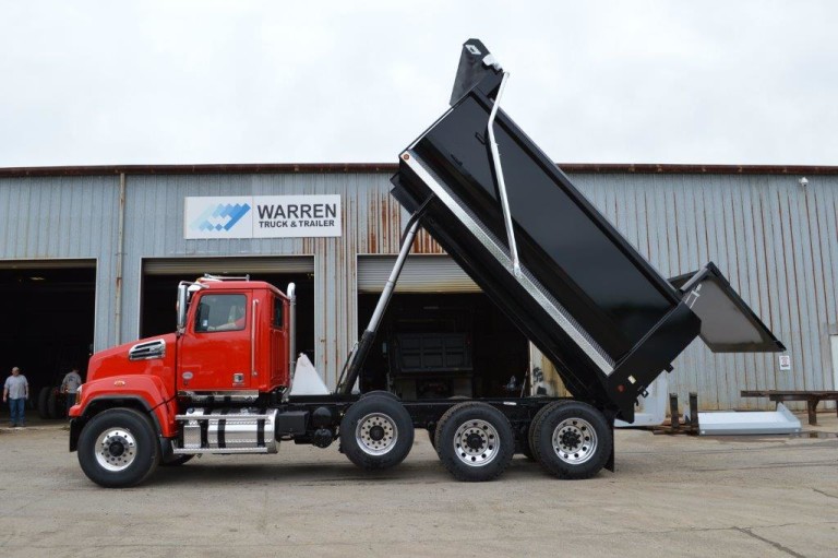 elliptical demolition dump body