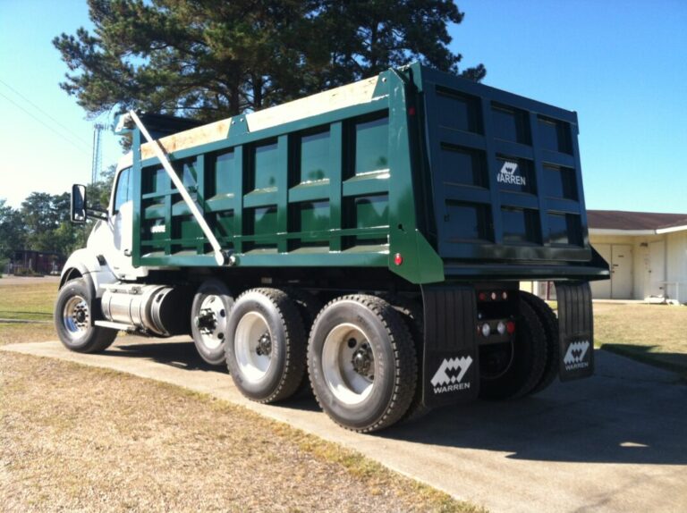 MSF-16 4856 Green Kenworth dump body