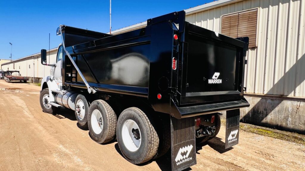 Warren WXL-16-4248 Crossmemberless Dump Body with AR500 steel construction