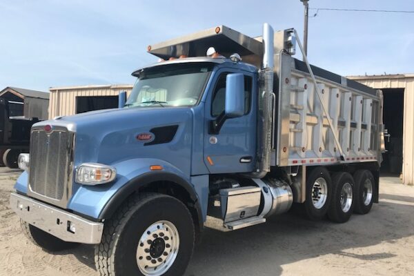 custom aluminum dump body – Front custom aluminum dump body